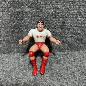 Vintage 1985 Hot Rod Roddy Piper Rubber Thumb Wrestler Action Figure Toy Titan